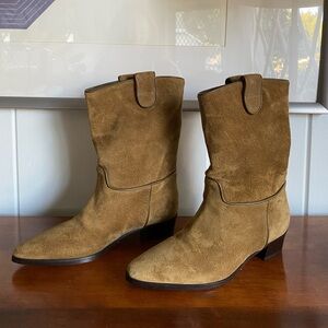Doen Demi Riviera Boot - Moutarde Suede
